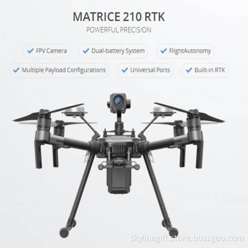 DJI Matrice M200 V2/ M210 V2 /M210 RTK V2 Industrial Use Professional drone with Compatible Gimbal Camera Zenmuse X4S X5S Z30 XT